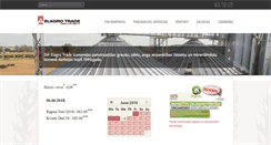 Desktop Screenshot of elagrotrade.lv